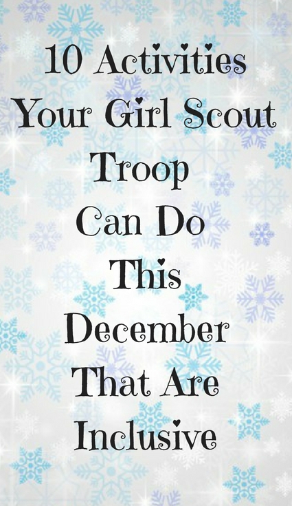 christmas girl scout meeting ideas