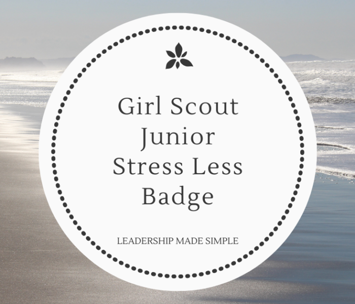 How My Troop Earned the Girl Scout Junior Stress Less Badge, Part Two