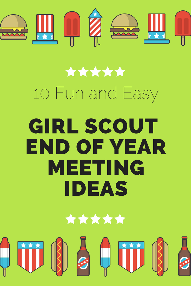 end of year girl scout gifts