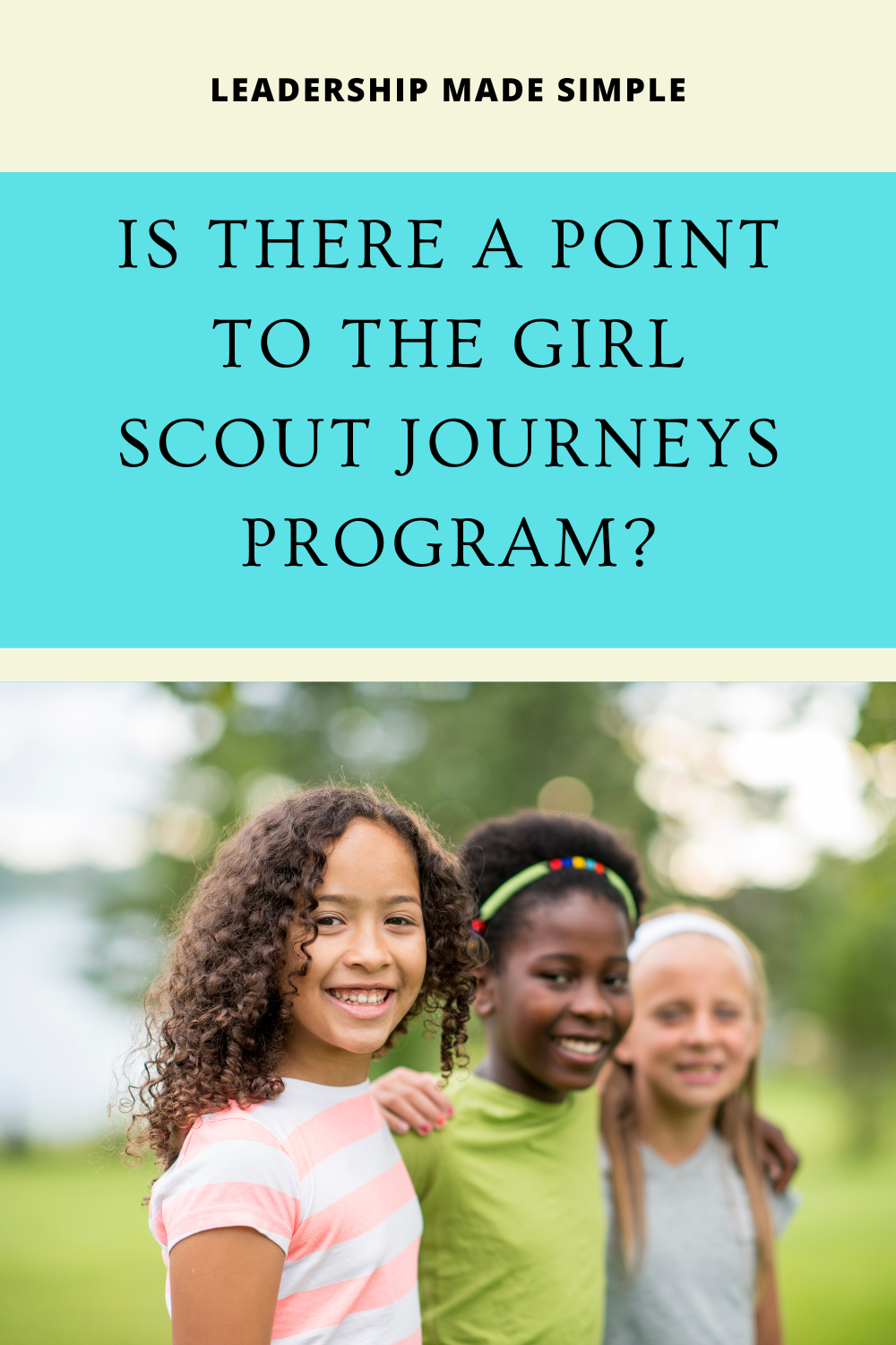 Is There a Point to the Girl Scout Journeys Program if You Can do One ...