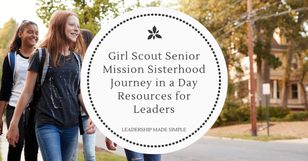 girl scout senior journey in a day 2022