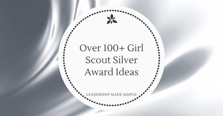 100 Girl Scout Silver Award Ideas