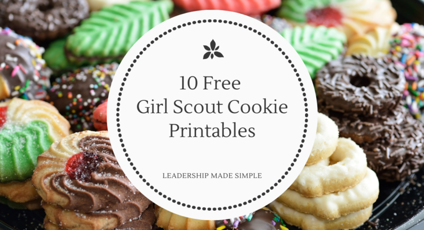 Girl Scout cookies printables | Scout Leader