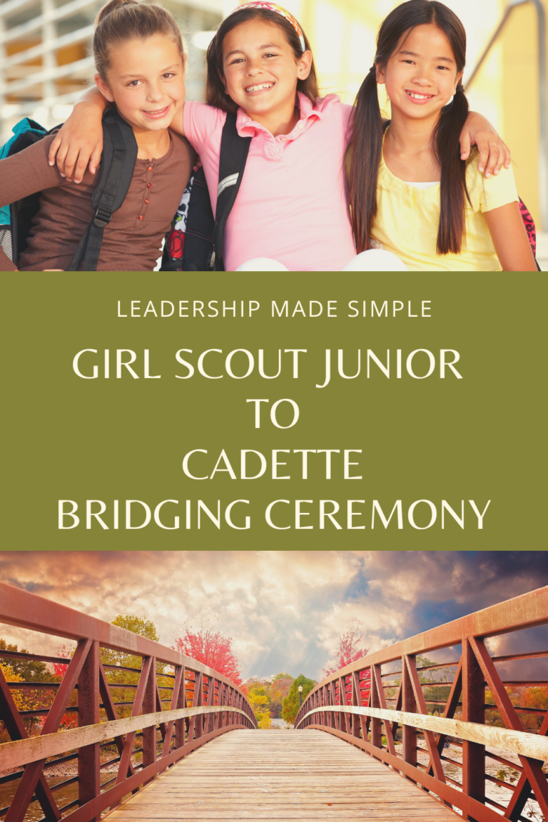 The 2021 Girl Scout Bridging Ceremony Guide for All Levels