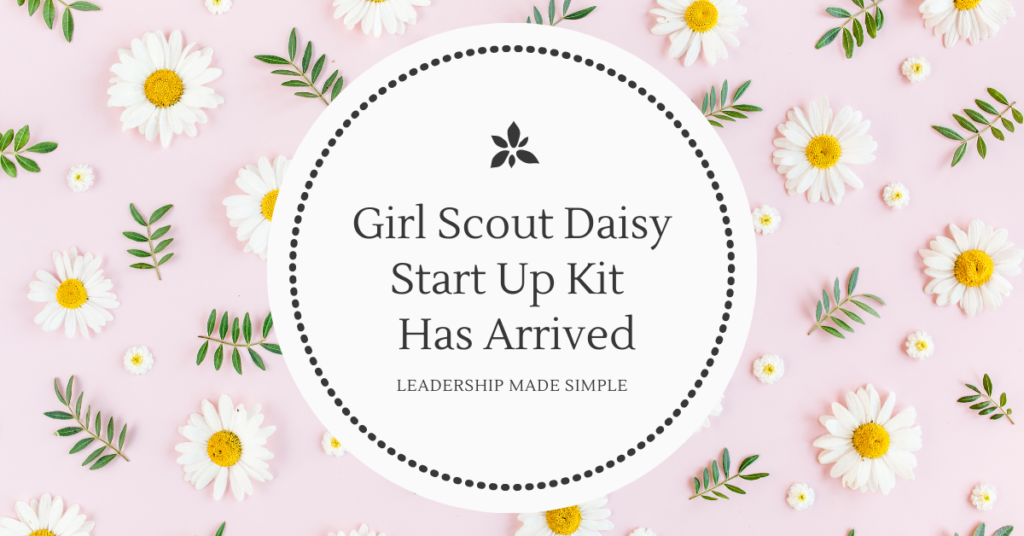 Girl Scout Daisy Leader Start Up Kit