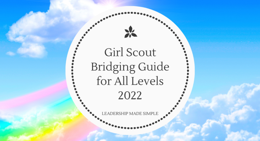 The 2021 Girl Scout Bridging Ceremony Guide For All L 7714