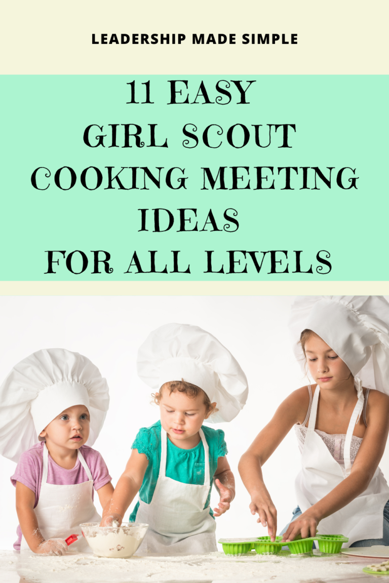 11 Easy Girl Scout Cooking Meeting Ideas for All Levels - Troop Leader