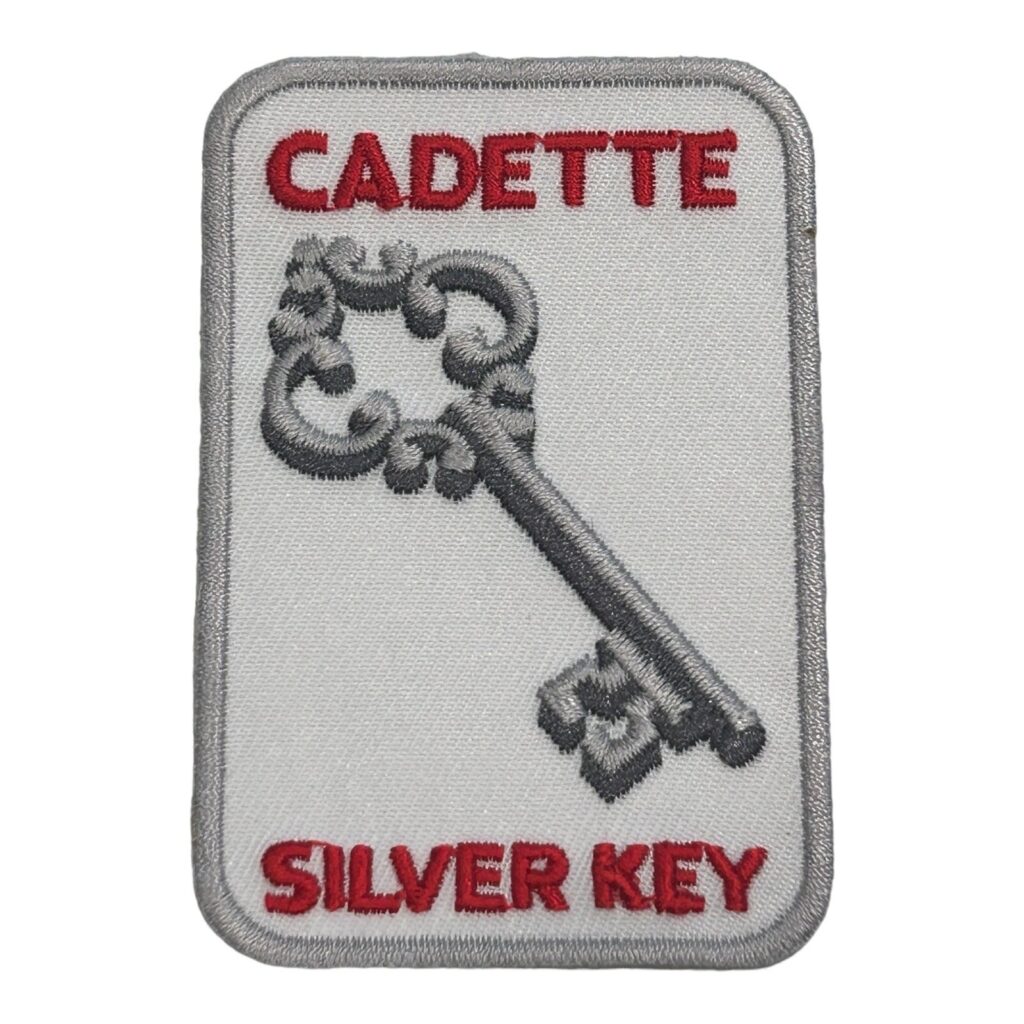 Girl Scout Cadette Silver Key Patch