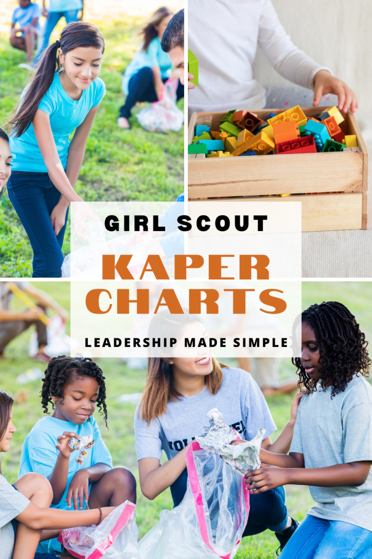 Girl Scout Kaper Charts - Troop Leader