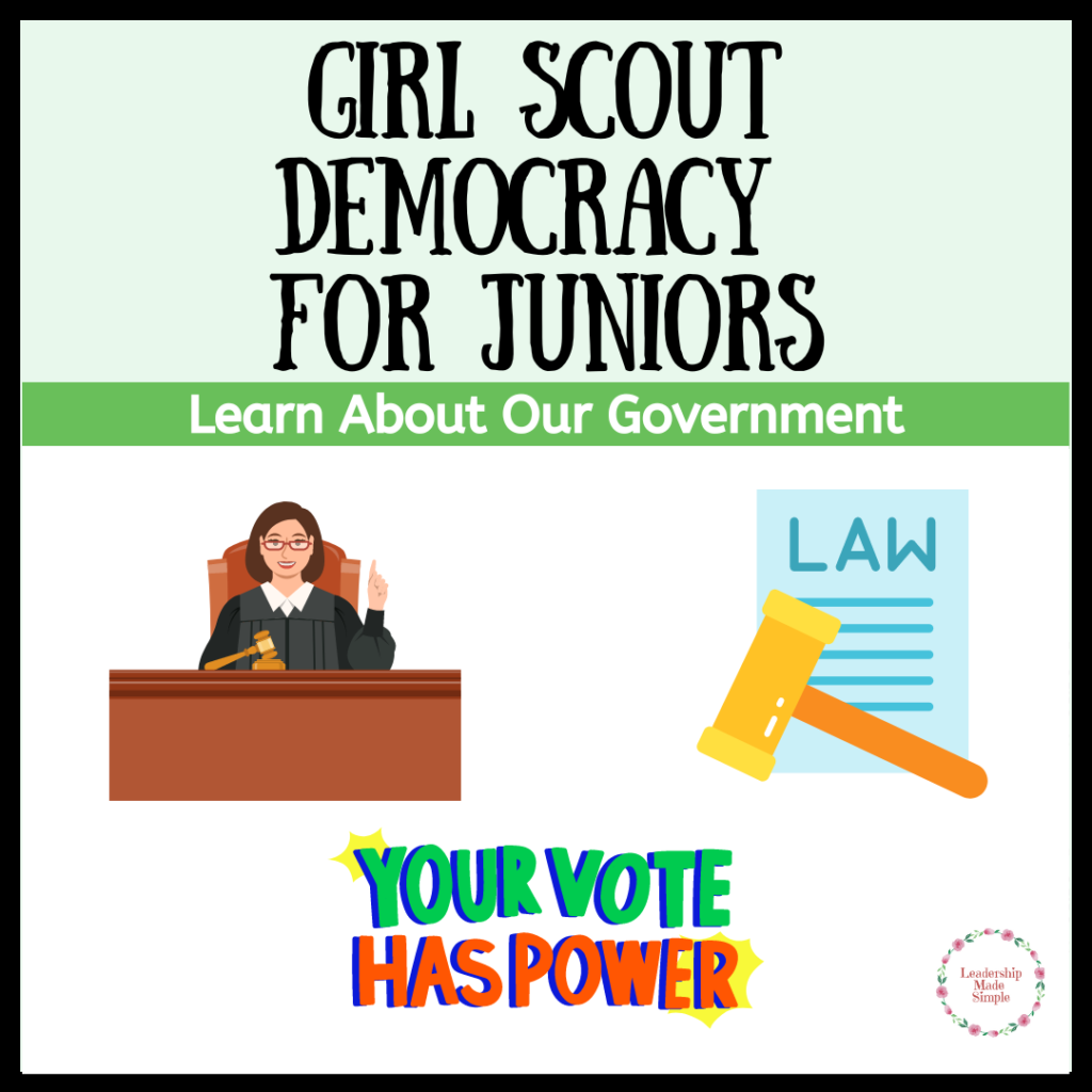 Girl Scout Democracy for Juniors Badge