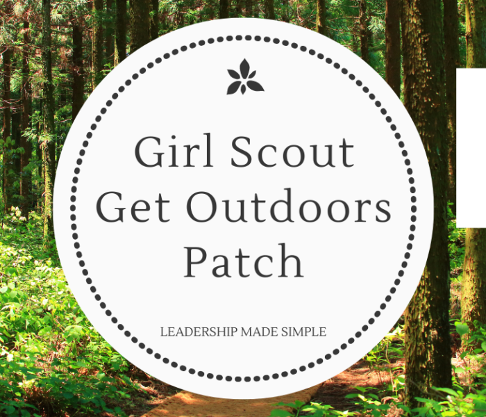 Cheap Girl Scout Get Outdoors Patch