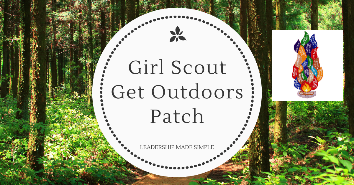 Cheap Girl Scout Get Outdoors Patch