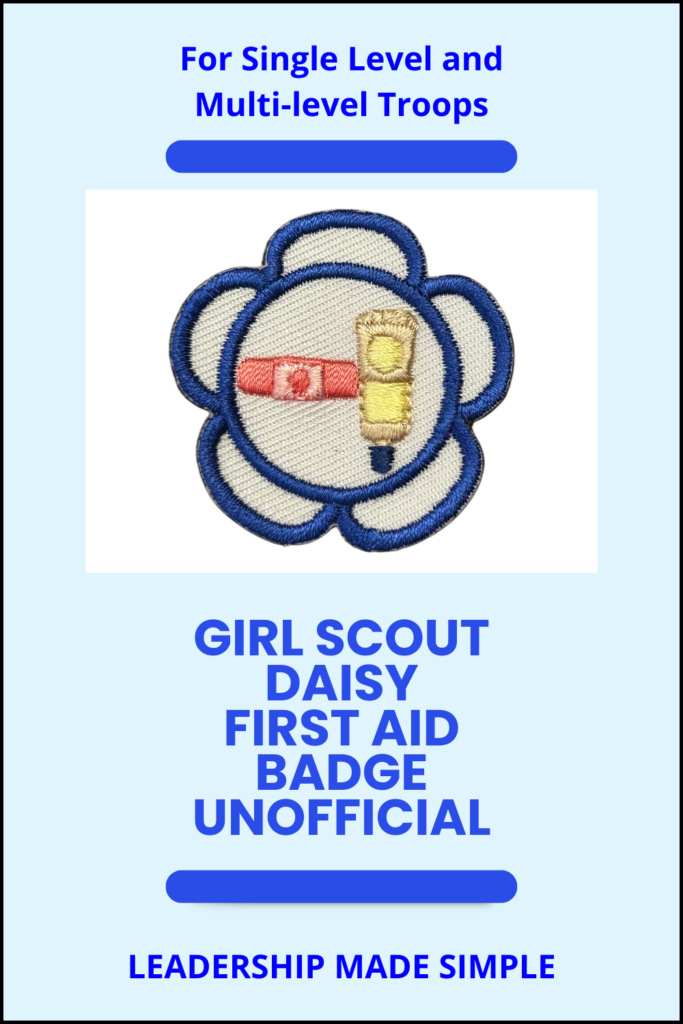 Girl Scout Daisy First Aid Badge