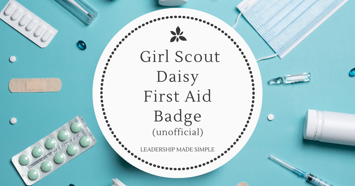 Girl Scout Daisy First Aid Badge Unofficial