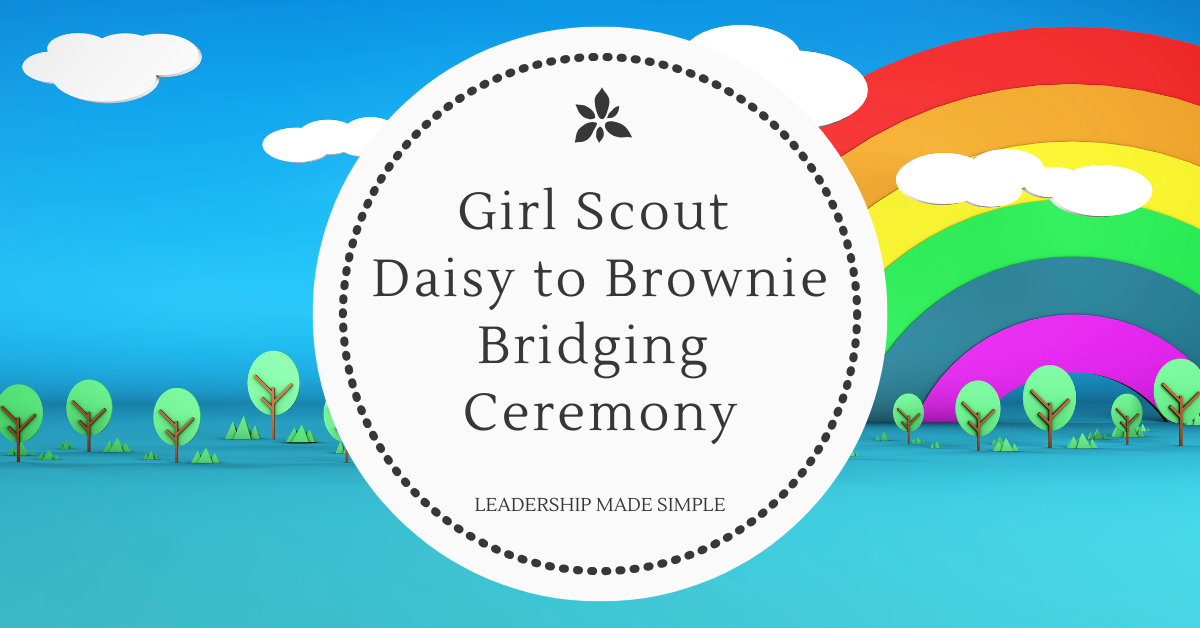 Girl Scout Daisy to Brownie Bridging Ceremony Guide