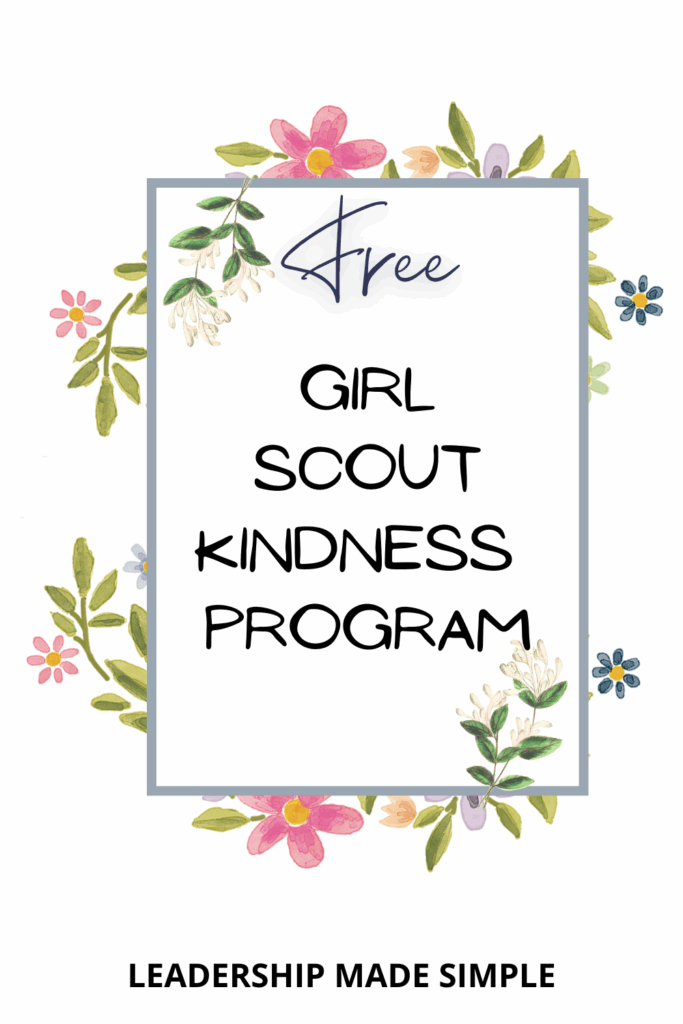 Free Girl Scout Kindness Program