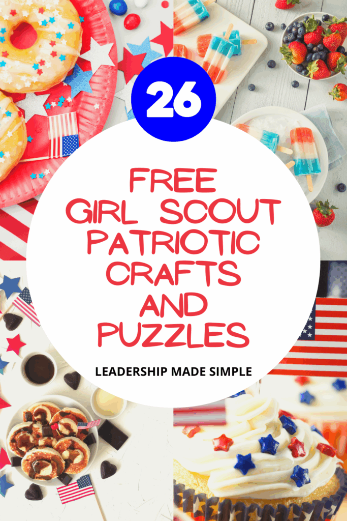 26 Free Girl Scout Patriotic Crafts and Puzzles