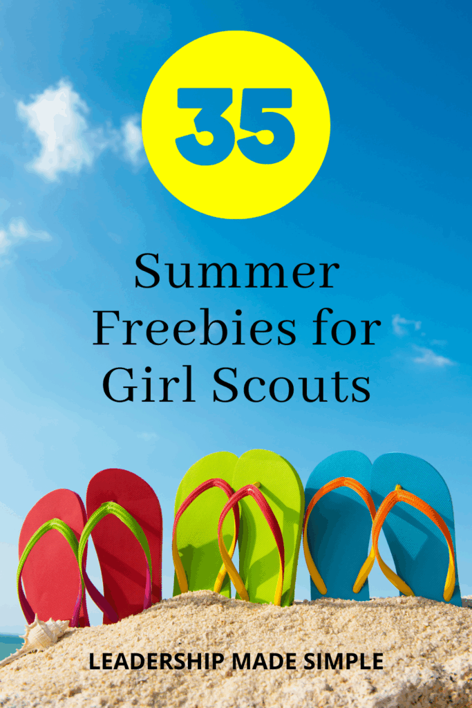 35 Girl Scout Summer Freebies