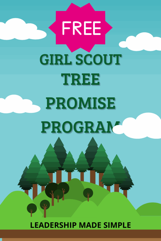 Free Girl Scout Tree Promise Program 
