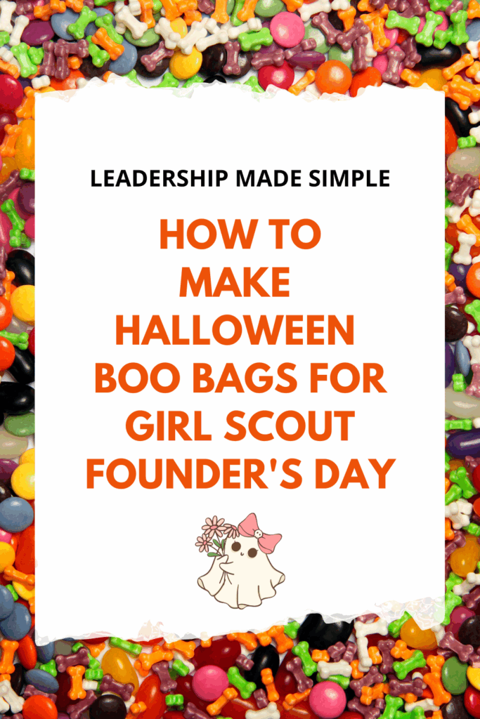 How to Make Boo Bags for Girl Scout Founder's Day