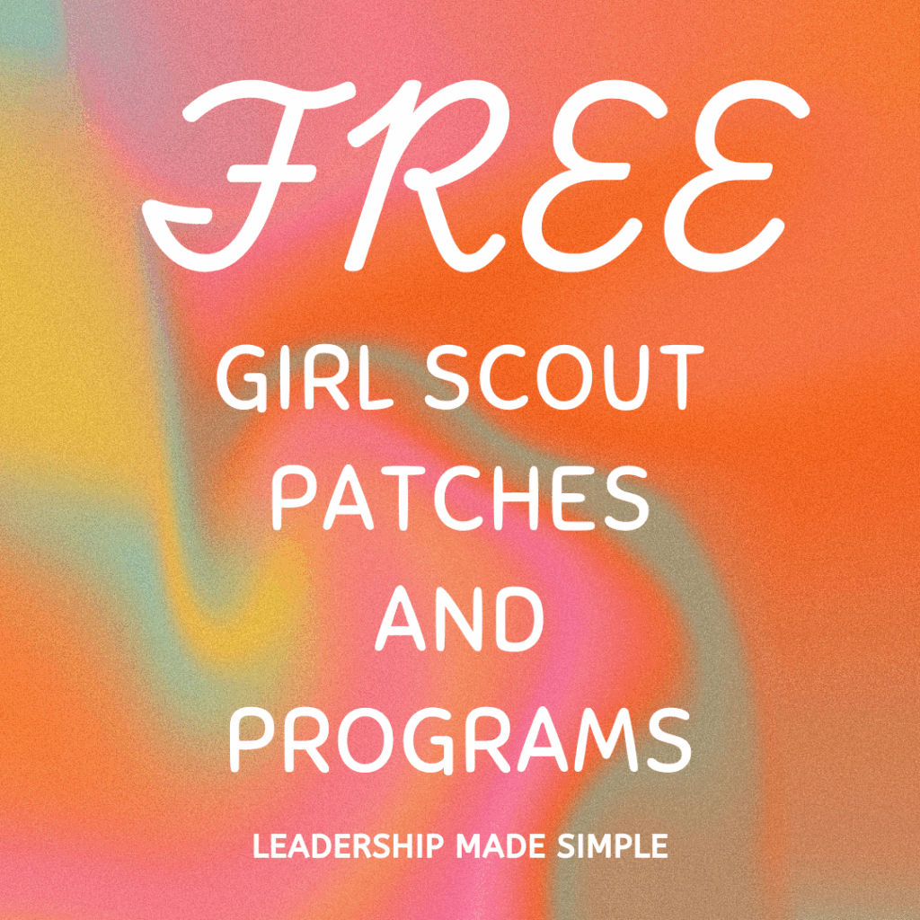 Free Girl Scout Patch Programs
