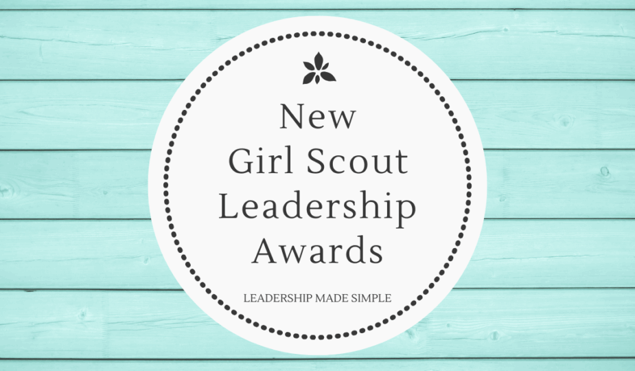 New Girl Scout Leadership Awards