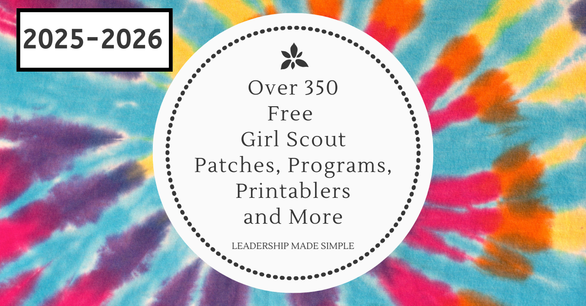 Over 350 Free Girl Scout Patch Programs, Resources, and Printables