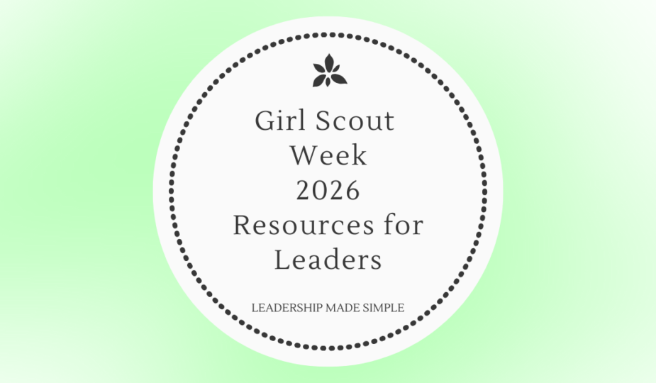Girl Scout Week 2026 Resources