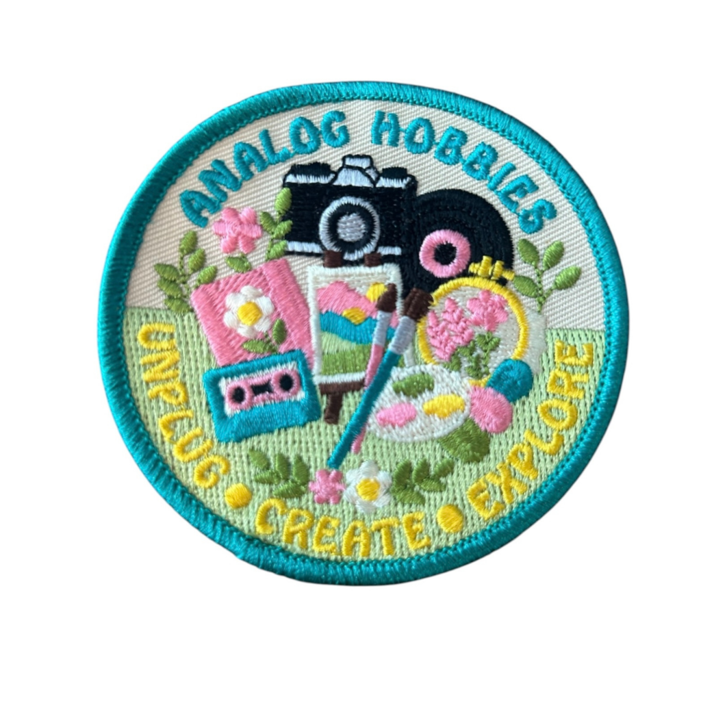 Girl Scout Analog Hobbies patch and Program