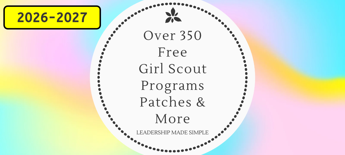 Over 350 Free Girl Scout Programs, Patches, and More