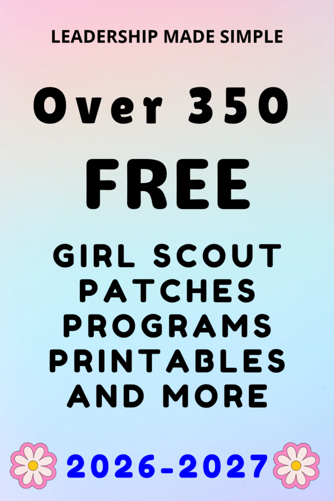 Over 350 Free Girl Scout Programs, Patches, and More