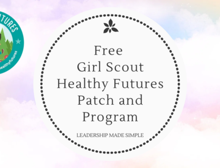 Free Girl Scout Healthy Futures Patch Program