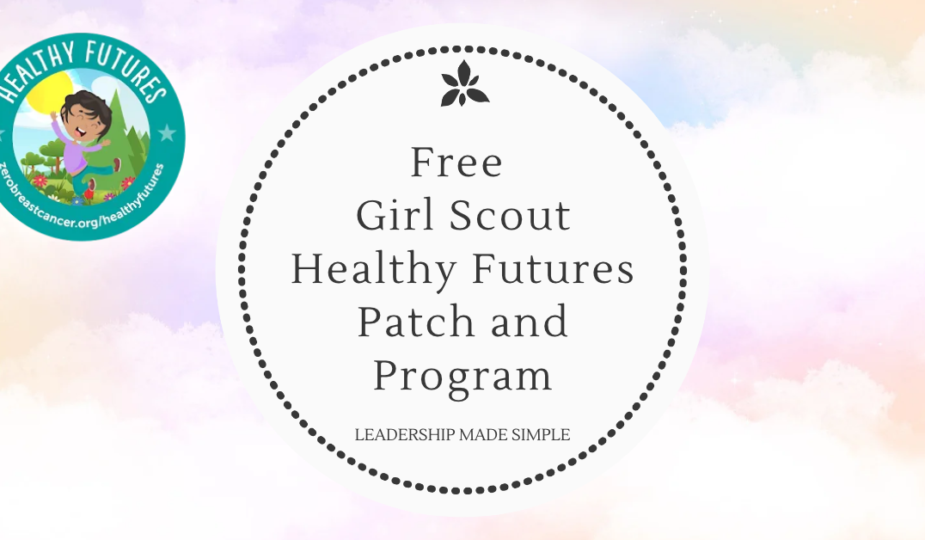 Free Girl Scout Healthy Futures Patch Program