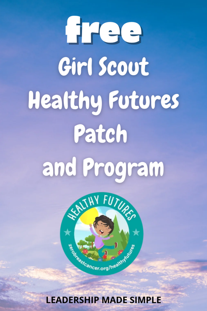 Free Girl Scout Healthy Futures Patch Program