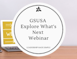 GSUSA Explore What's Next Webinar